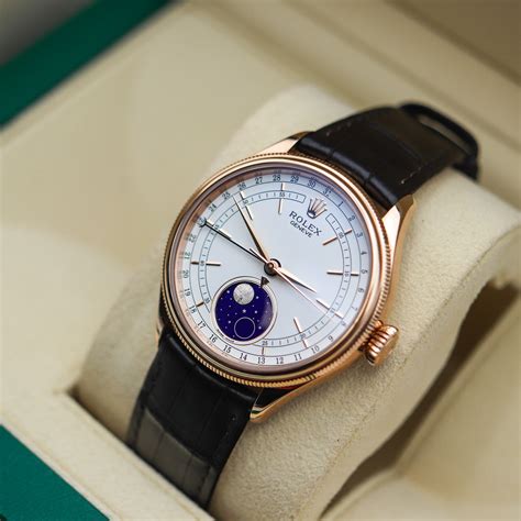 rolex cellini moonphase thickness|Rolex cellini moonphase 50535.